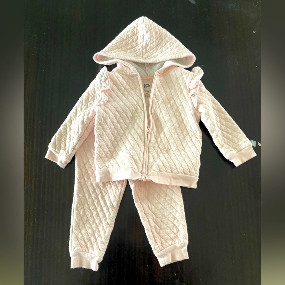 Baby Bgosh pink sweatsuit